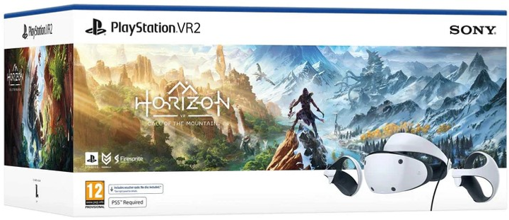 Okulary wirtualnej rzeczywistości Sony PlayStation VR 2 z grą Horizon Call of the Mountain (0711719563266) - obraz 1