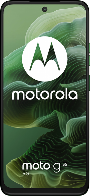 Мобільний телефон Motorola Moto G35 4/128GB Leaf Green (PB3K0000SE) - зображення 1