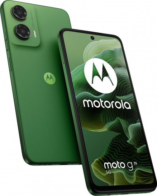 Мобільний телефон Motorola Moto G35 4/128GB Leaf Green (PB3K0000SE) - зображення 2