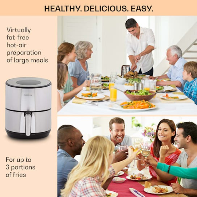 Мультипіч Klarstein Crisp-Pro Air Fryer 10041145 - зображення 5
