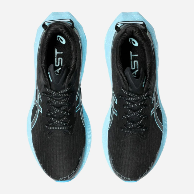 Чоловічі кросівки для бігу ASICS Novablast 4 Lite-Show 1011B900-001 44 (10US) 28 см Білий/Блакитний (4550457718899) - зображення 6