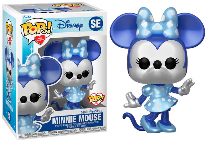 Фігурка Funko Pop! Disney Make a Wish Minnie Mouse Metallic 9 см (889698636681) - зображення 2