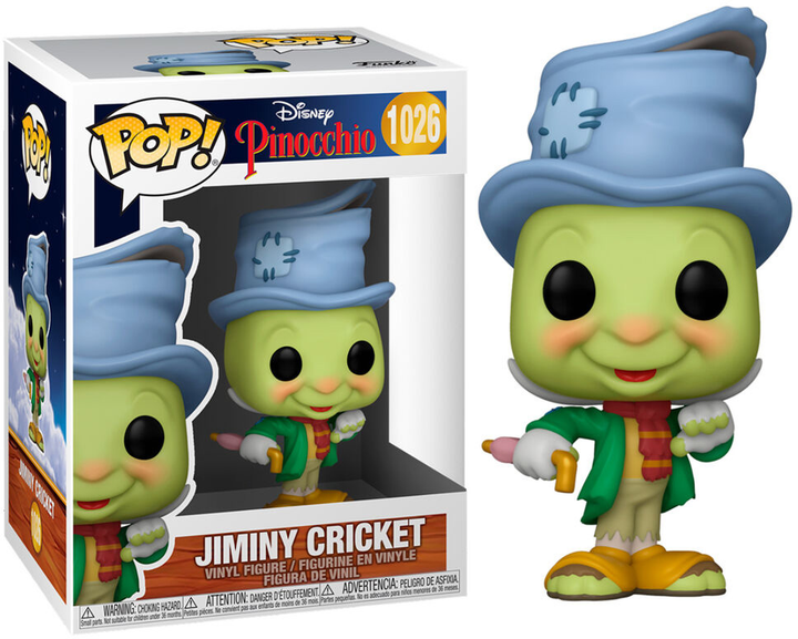 Фігурка Funko Pop! Disney Pinocchio Street Jiminy Cricket 9 см (889698515344) - зображення 2