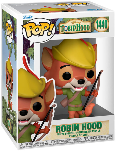 Фігурка Funko Pop! Disney Robin Hood Robin Hood 9 см (889698759144) - зображення 1