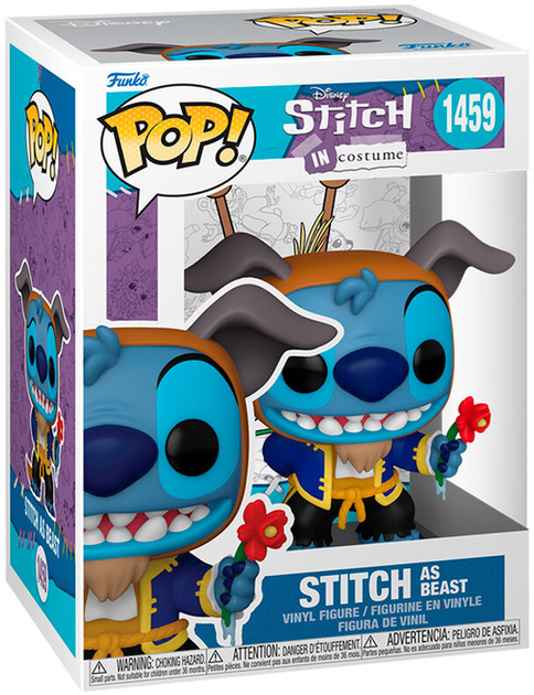 Фігурка Funko Pop! Disney Stitch as Beast 9 см (889698751629) - зображення 1