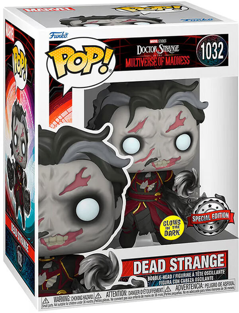 Figurka Funko Pop! Doctor Strange Multiverse of Madness Dead Strange Exclusive 9 cm (889698650090) - obraz 1