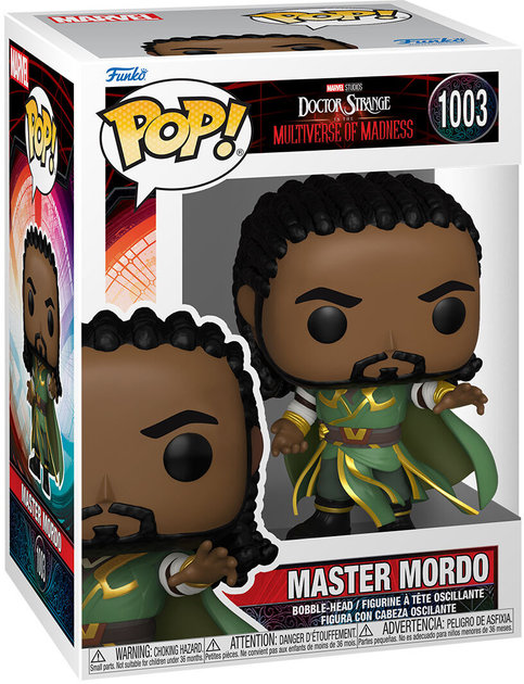 Figurka Funko Pop! Doctor Strange Multiverse of Madness Master Mordo 9 cm (889698609210) - obraz 1