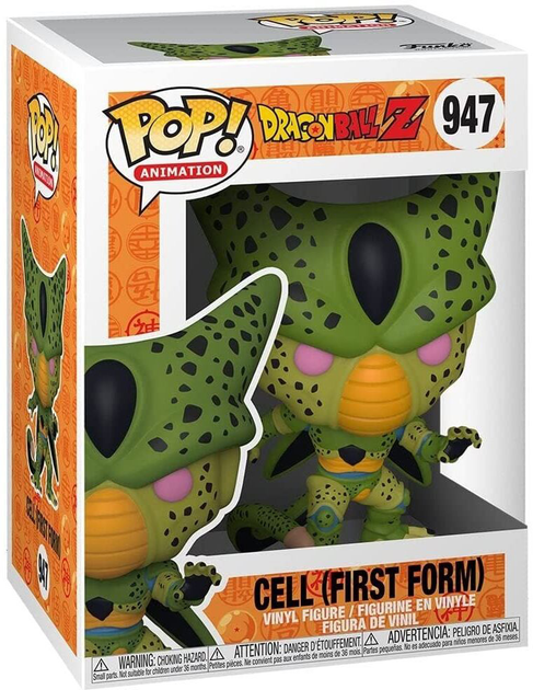 Figurka Funko Pop! Dragon Ball Z Cell First Form 9 cm (889698486026) - obraz 1