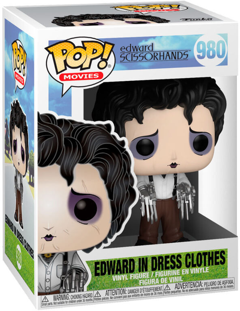 Figurka Funko Pop! Edward Scissorhands Edward in Dress Clothes 9 cm (889698496988) - obraz 1