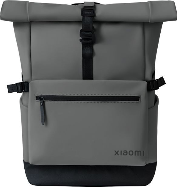 Plecak Xiaomi Roll Top Casual Backpack 15.6" Gray (BHR9055GL) - obraz 1