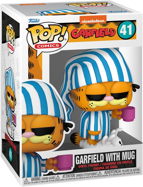 Фігурка Funko Pop! Garfield Garfield with Mug 9 см (889698801621) - зображення 2