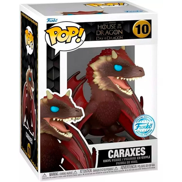 Фігурка Funko Pop! House of the Dragon Caraxes Exclusive 9 см (889698686020) - зображення 2