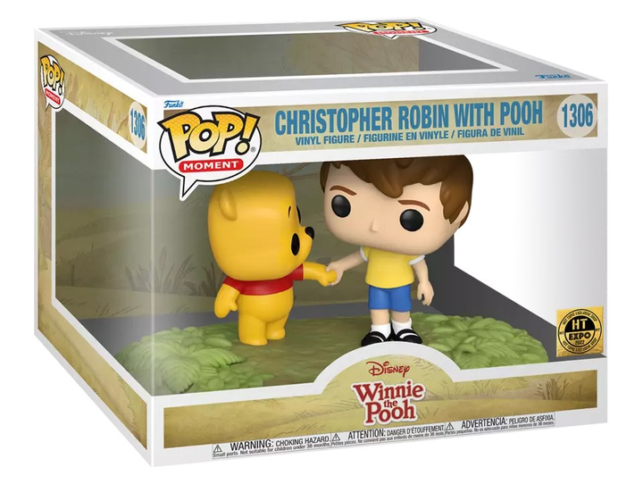 Набір фігурок Funko Pop! Moments Disney Winnie the Pooh Christopher Robin with Pooh Exclusive 2 шт (889698682312) - зображення 2