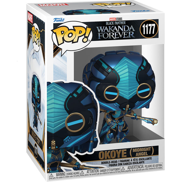 Фігурка Funko Pop! Marvel Black Panther Wakanda Okoye 9 см (889698667197) - зображення 2