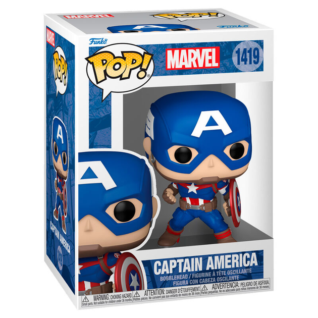 Фігурка Funko Pop! Marvel Captain America Classics 9 см (889698824972) - зображення 2