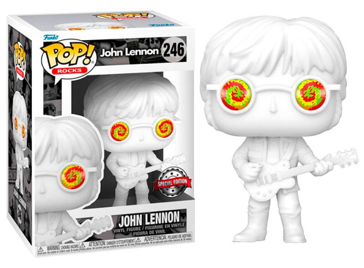 Figurka Funko Pop! John Lennon with Psychedelic Shades Exclusive 9 cm (889698563383) - obraz 1