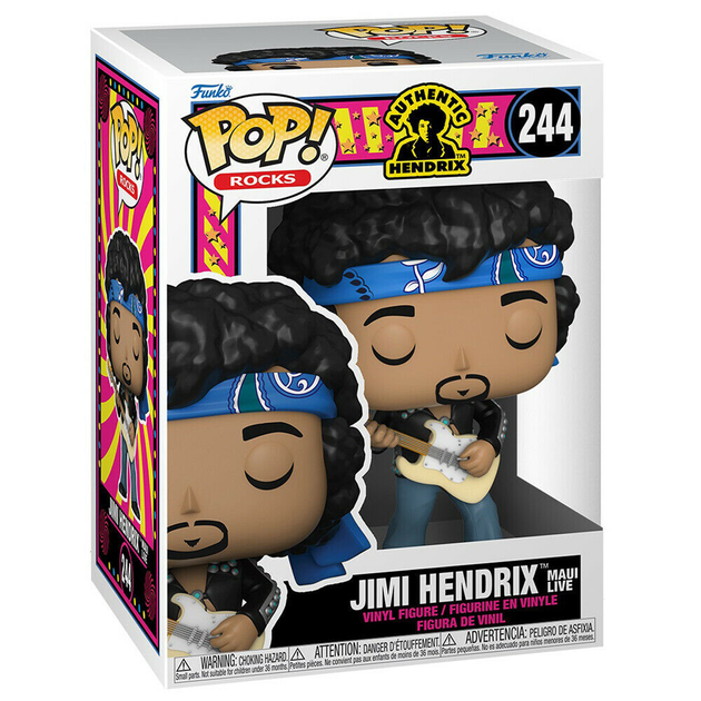 Фігурка Funko Pop! Jimi Hendrix Live in Maui Jacket 9 см (889698576116) - зображення 2