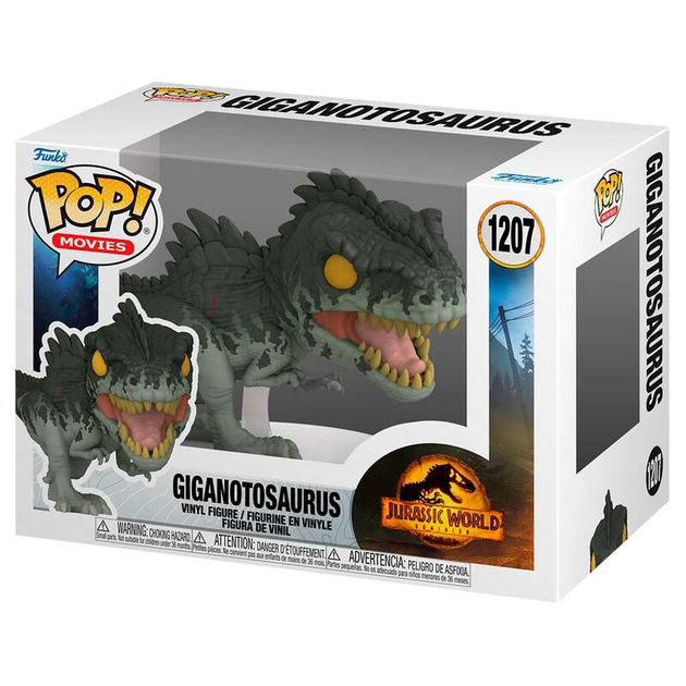 Figurka Funko Pop! Jurassic World 3 Giganotosaurus 9 cm (889698552943) - obraz 2