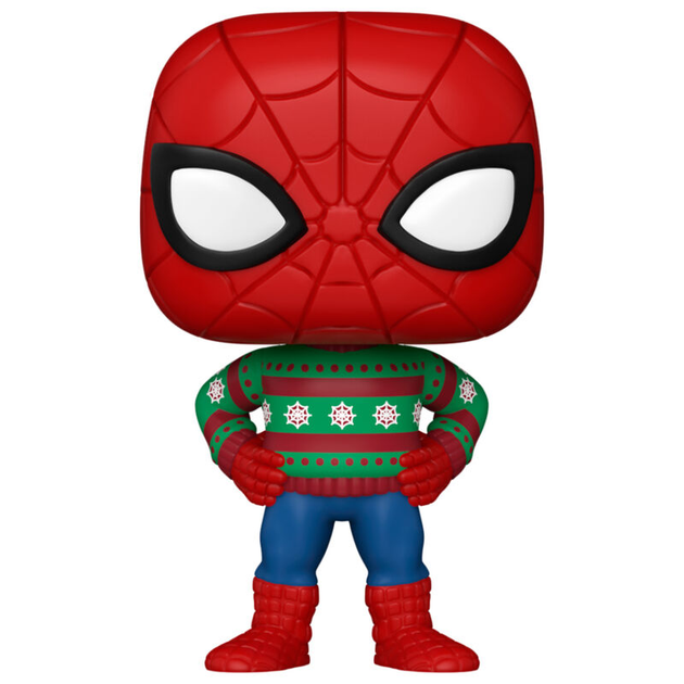 Фігурка Funko Pop! Marvel Holiday Spiderman 9 см (889698721905) - зображення 1