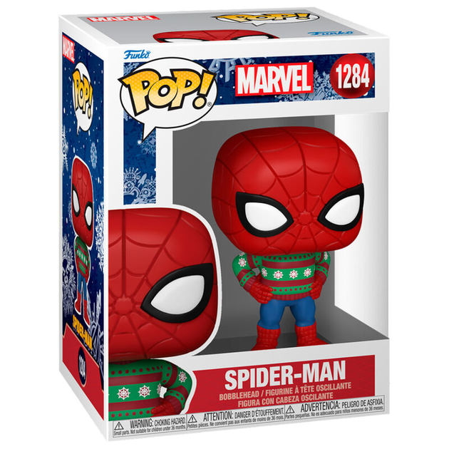 Фігурка Funko Pop! Marvel Holiday Spiderman 9 см (889698721905) - зображення 2