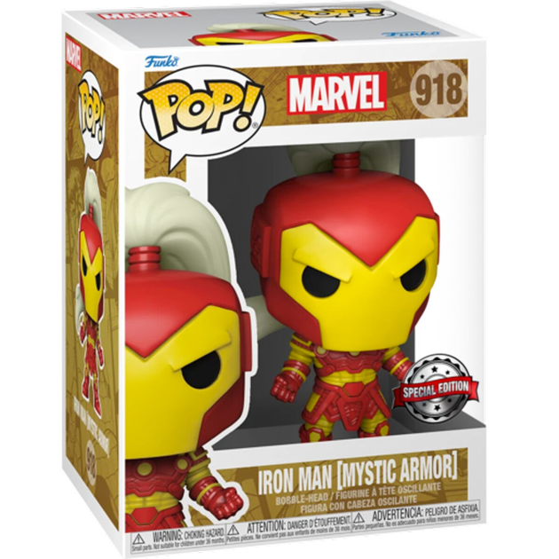 Фігурка Funko Pop! Marvel Iron Man Mystic Armor Exclusive 9 см (889698581578) - зображення 2