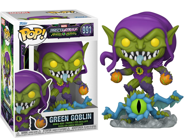 Figurka Funko Pop! Marvel Monster Hunters Green Goblin 9 cm (889698615235) - obraz 1