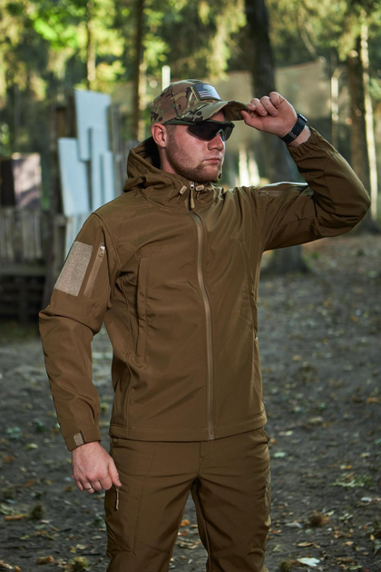 Костюм мужской Soft Shell ED Койот 3XL - изображение 8