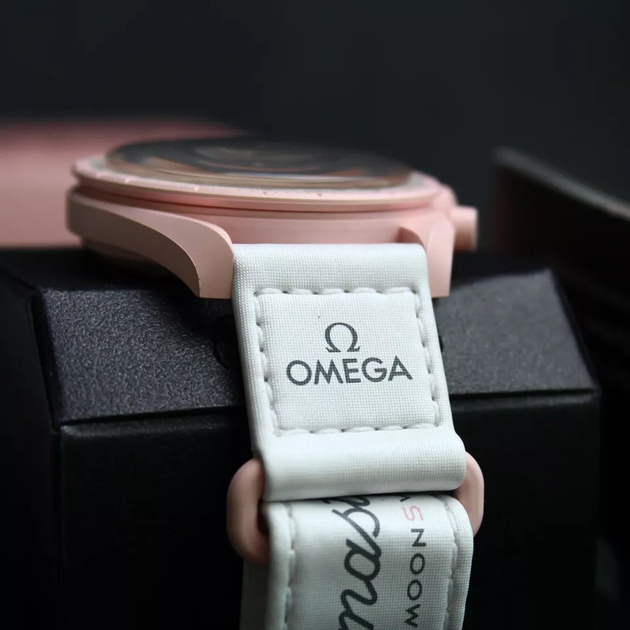 Наручные часы Swatch x Omega Bioceramic MoonSwatch Collection \'\'Mission to Venus" (SO33P100) - изображение 5