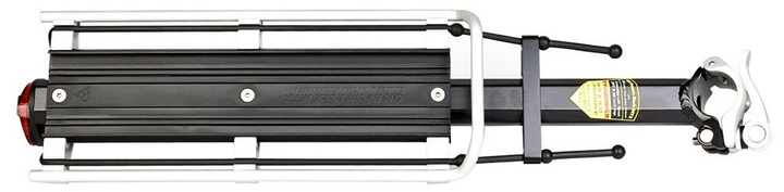 Багажник велосипедний Topeak MTX Beamrack E-type Black/Silver (4712511826968) - зображення 4