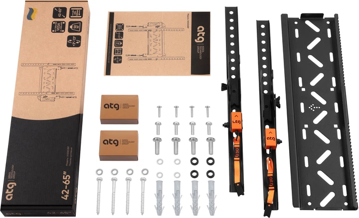Кронштейн для телевизора ATG W4265IBP для диагоналей 42
