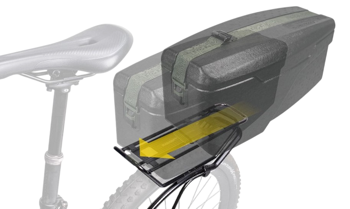Багажник велосипедний Topeak TetraRack M2 Black (4710069703076) - зображення 3