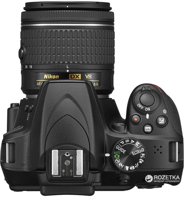 Фотоапарат Nikon D3400 AF-P 18-55mm f/3.5-5.6G VR Kit Black