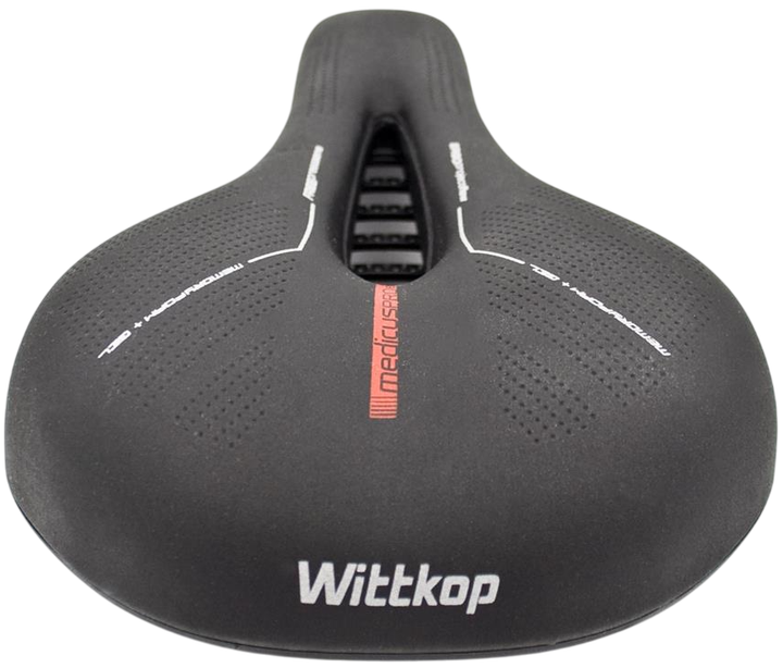 Сідло велосипедне Wittkop Medicus Pro Evo 1.0 Black (4260629693038) - зображення 4