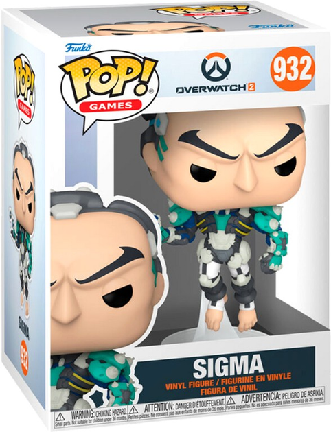 Фігурка Funko Pop! OverWatch 2 Sigma 9 см (889698591850) - зображення 1