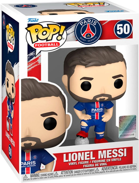 Фігурка Funko Pop! Paris Saint-Germain Lionel Messi 9 см (889698673891) - зображення 1