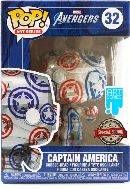 Фігурка Funko Pop! Patriotic Age Captain America Exclusive 9 см (889698561525) - зображення 1