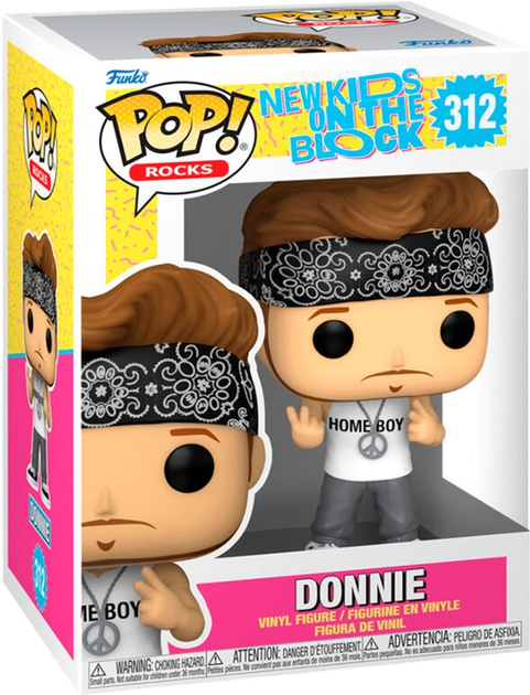 Фігурка Funko Pop! New Kids On The Block Donnie 9 см (889698596138) - зображення 1