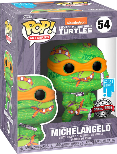 Фігурка Funko Pop! Ninja Turtles 2 Michelangelo Exclusive 9 см (889698579292) - зображення 1