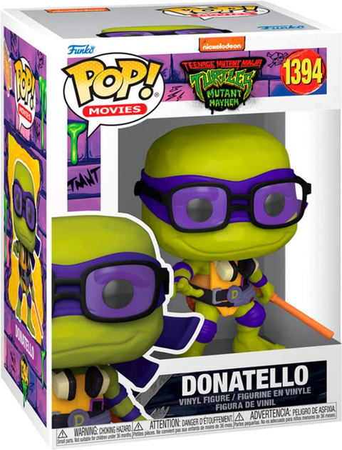 Фігурка Funko Pop! Ninja Turtles Donatello 9 см (889698723350) - зображення 1