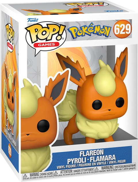 Figurka Funko Pop! Pokemon Flareon 9 cm (889698650427) - obraz 1