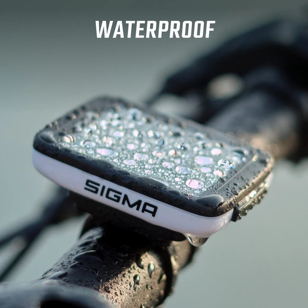 Licznik rowerowy przewodowy Sigma BC 10.0 WR Black/White (4016224102105) - obraz 8