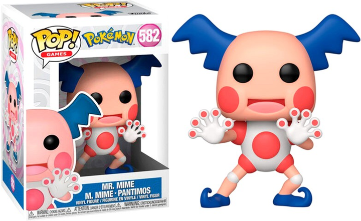 Figurka Funko Pop! Pokemon Mr. Mime 9 cm (889698636964) - obraz 3