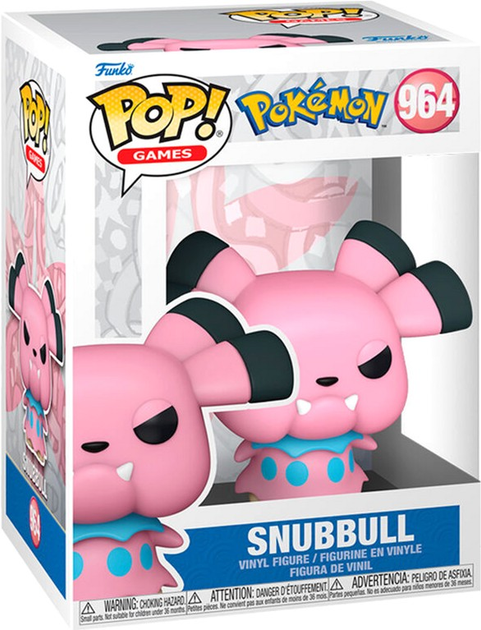 Фігурка Funko Pop! Pokemon Snubbull 9 см (889698709293) - зображення 1