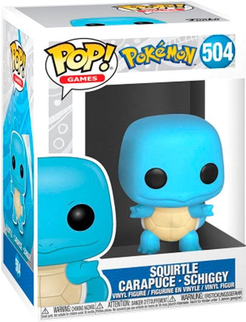 Figurka Funko Pop! Pokemon Squirtle 9 cm (889698504027) - obraz 1