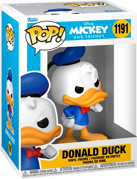 Figurka Funko Pop! Disney Classic Mickey and Friends Donald Duck 9 cm (889698596213) - obraz 1