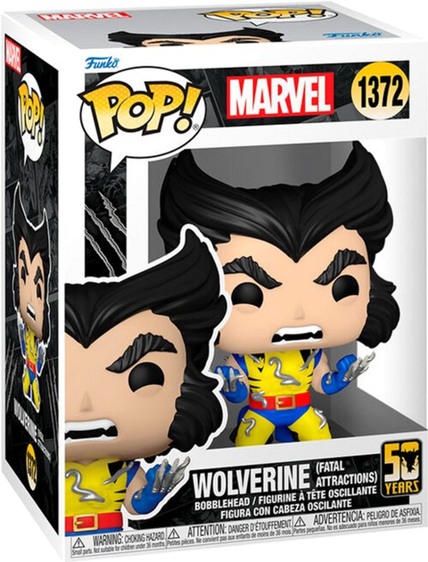 Figurka Funko Pop! Marvel Wolverine 50th Anniversary Wolverine Fatal Attractions 9 cm (889698774369) - obraz 1