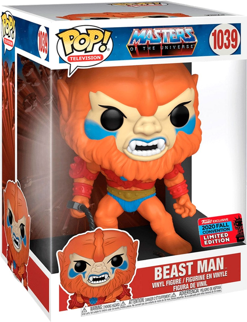 Figurka Funko Pop! Masters of the Universe Beast Man Exclusive 25 cm (889698506779) - obraz 1