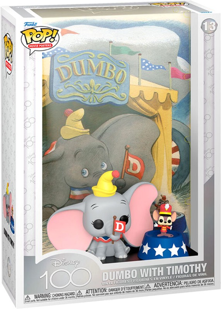 Zestaw figurek Funko Pop! Movie Poster Disney 100th Anniversary Dumbo 2 szt (889698675215) - obraz 1