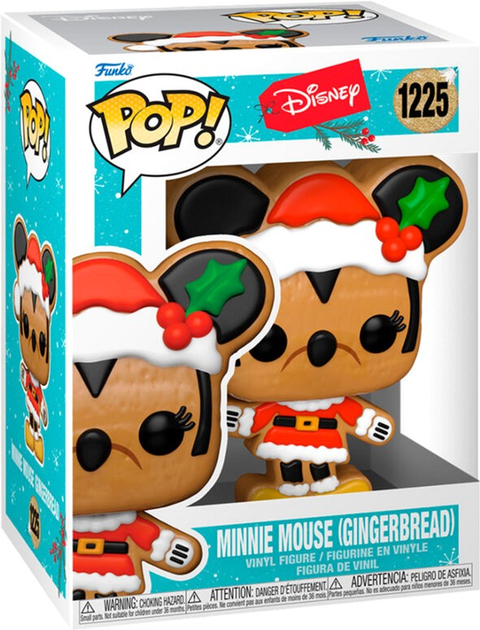 Фігурка Funko Pop! Disney Holiday Minnie Mouse Gingerbread 9 см (889698643276) - зображення 1