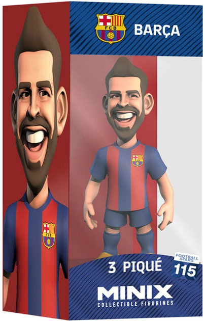 Фігурка Minix FC Barcelona Gerard Pique 12 см (8436605113050) - зображення 1